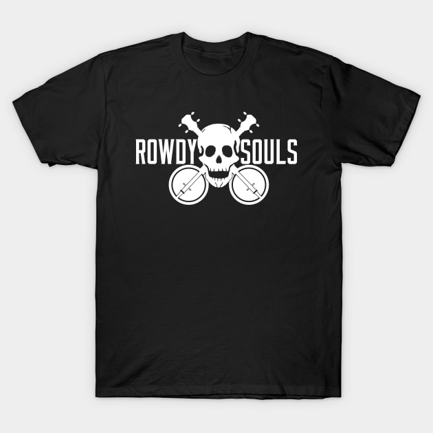 Rowdy Souls Skull & Banjos T-Shirt by rowdysouls